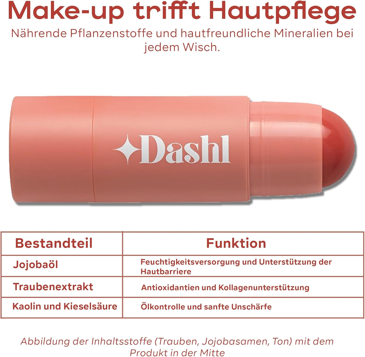 Blush Obsession Skinstick - Creamy Buildable Blush for Cheeks & Lips, Long-Lasting Dewy Finish, Hydrating & Lightweight Formula - Spicy Marg Sun-Kissed Natural Shade, Travel-Friendly Makeup Stick image number 5