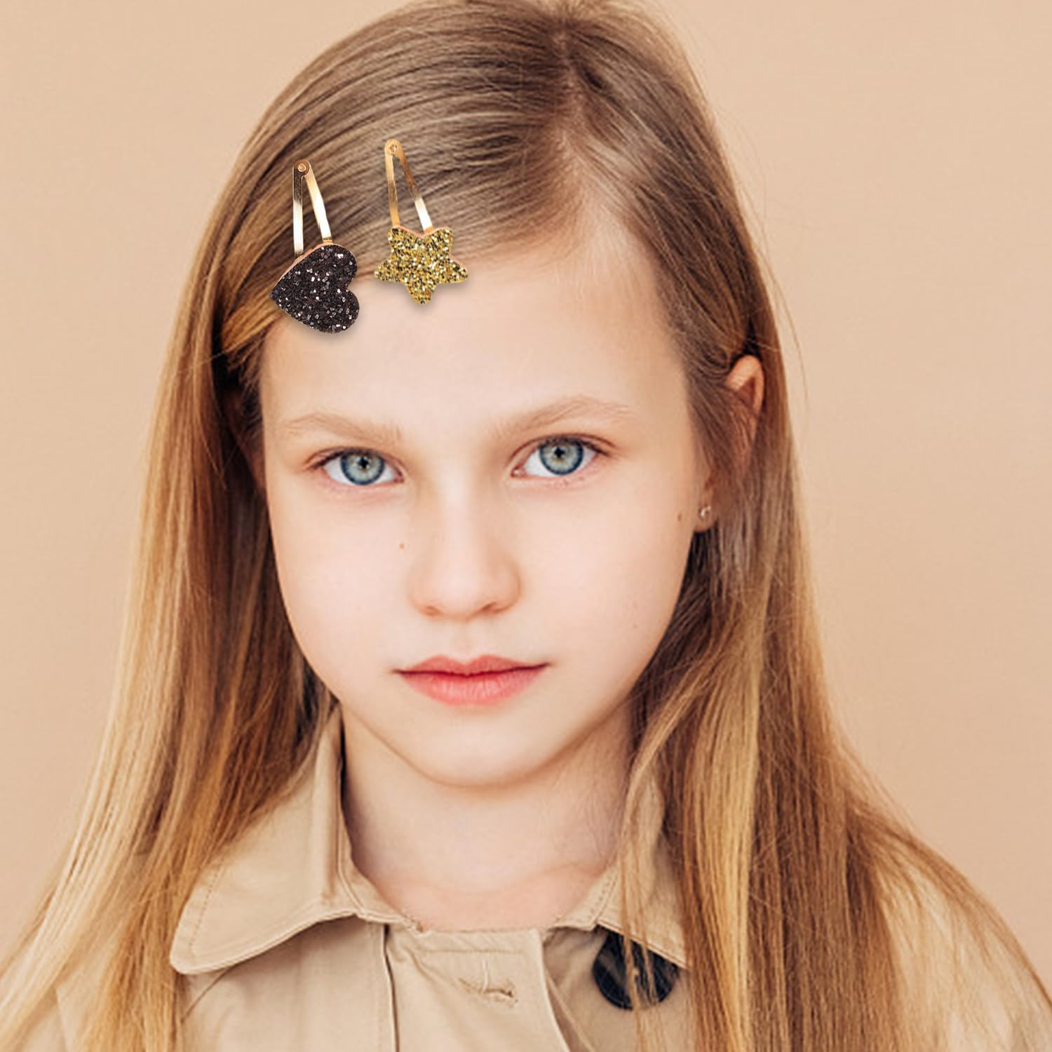 28 Pieces Cute Hair Pins, Sequin Hair Pins, Simple Hair Accessories for Children, Hairstyle Decorations and Hairstyle Design Accessories