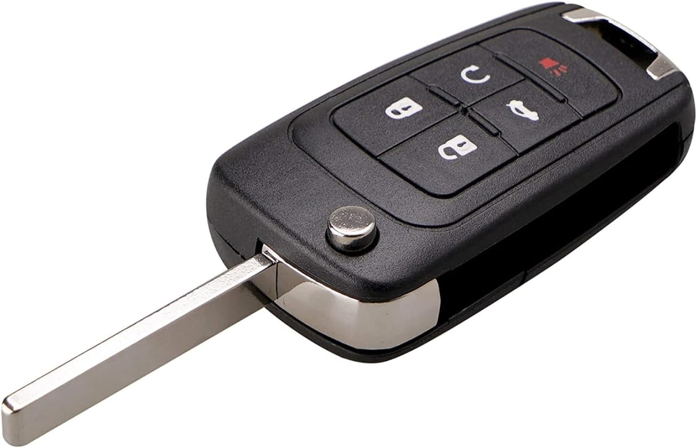 Remote Car Key Shell for Holden Commodore VF 2013-2020 Case Blank Enclosure Fob Direct Replacement 5 Button Uncut HU100 image number 3