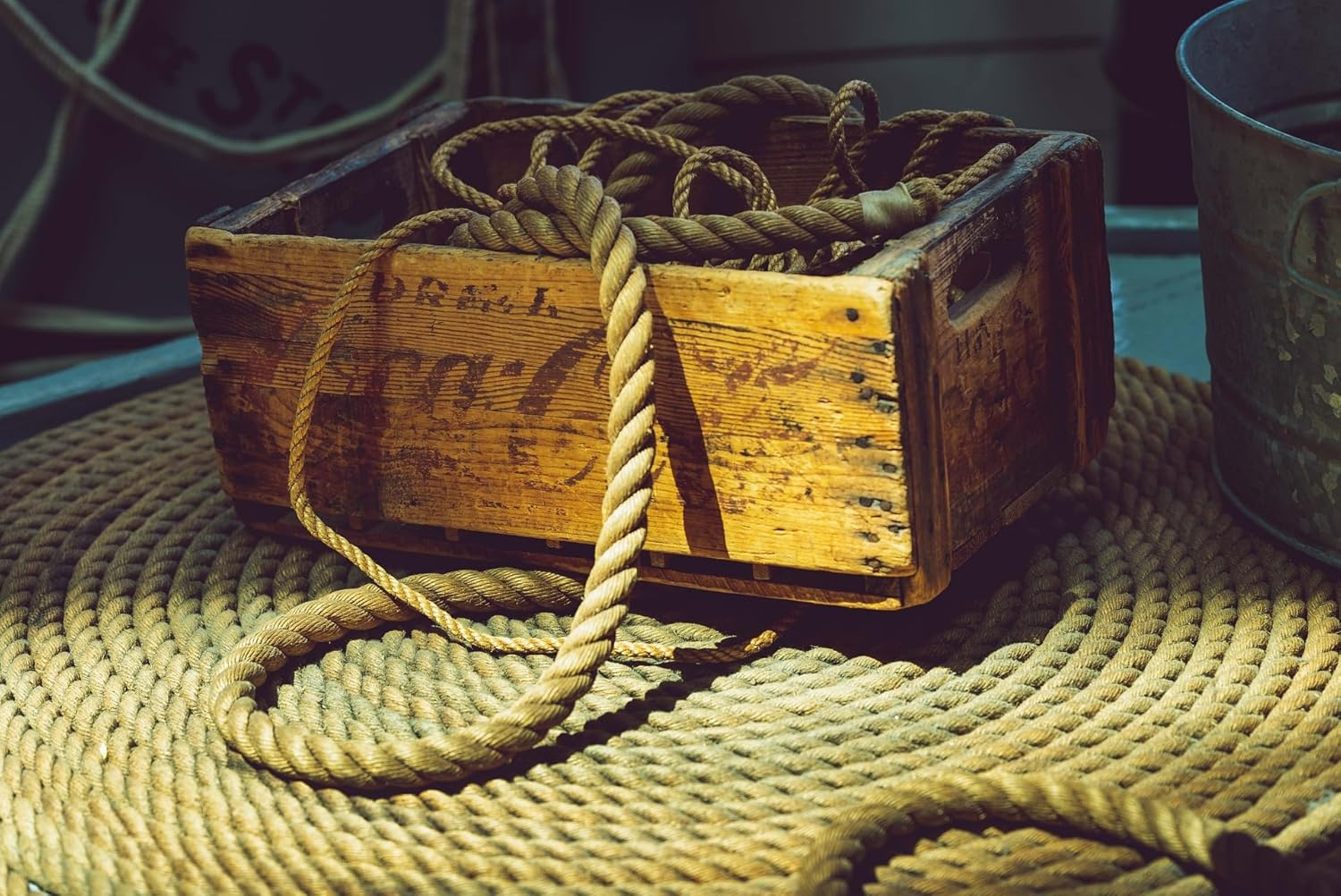 Jute Rope Garden Twine String Indoor and Outdoor DIY Twisted Manila Rope Home Decor Crafts for Gardening Thick Rope Natural Nautical Nemp Strong Jute Rope (100, 5/16 Inch (8Mm)) image number 2