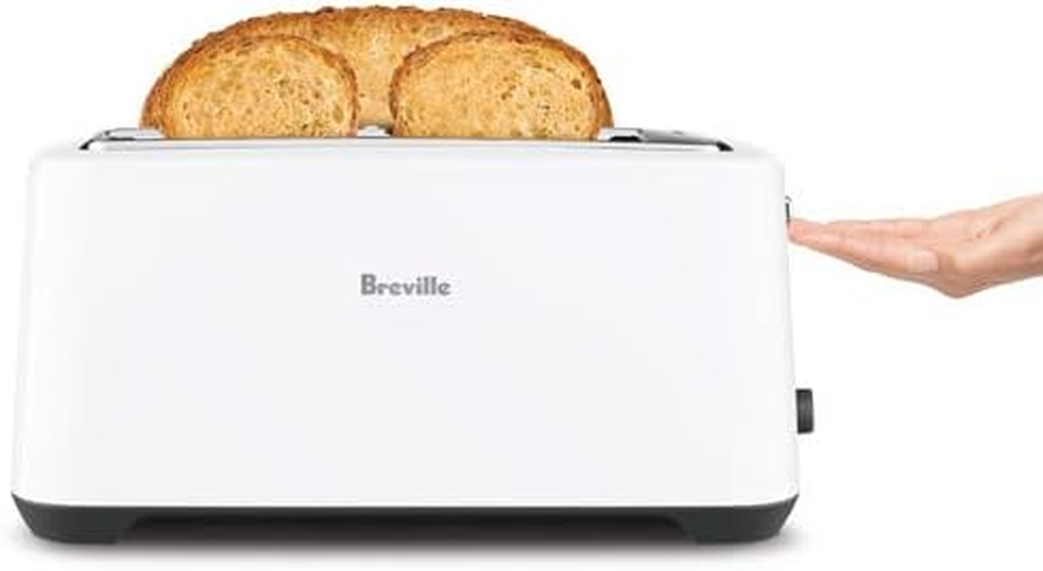 Breville the Lift & Look plus 4-Slice Toaster (White) image number 2