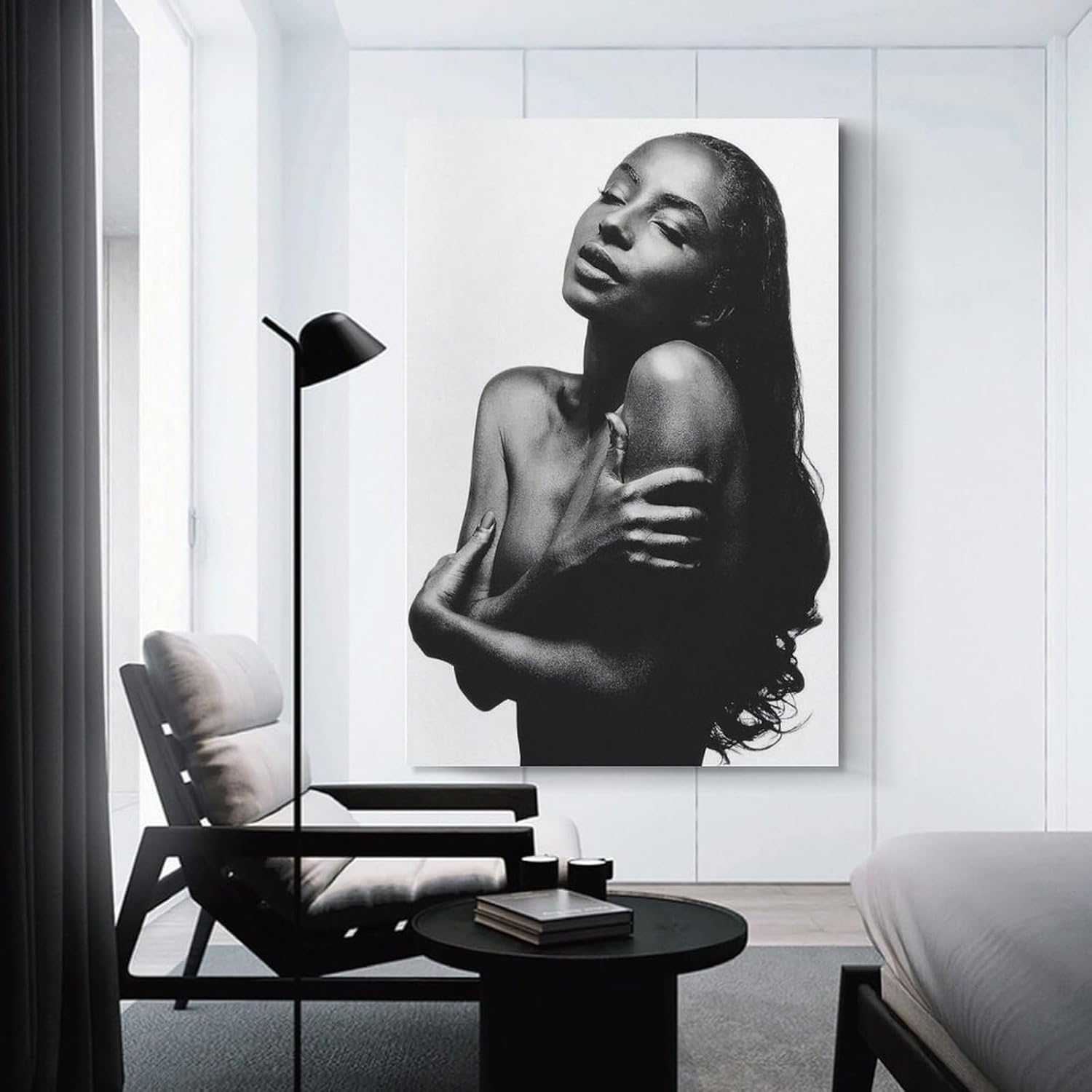 EWCRU Sade Canvas Poster Wall Decorative Art Painting Living Room Bedroom Decoration Gift Unframe-Style12X18Inch(30X45Cm)