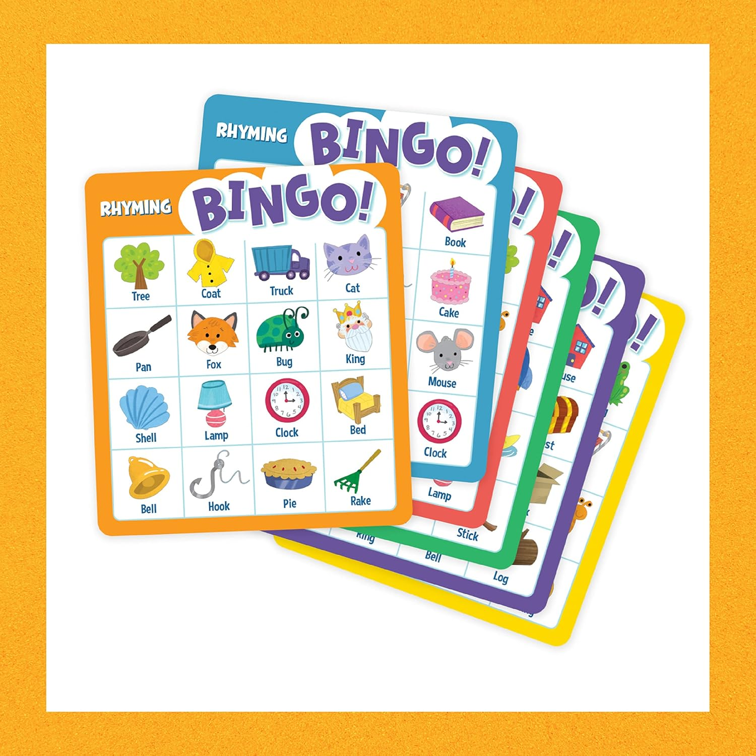 Peaceable Kingdom | Bingo: Rhyming Bingo! image number 6