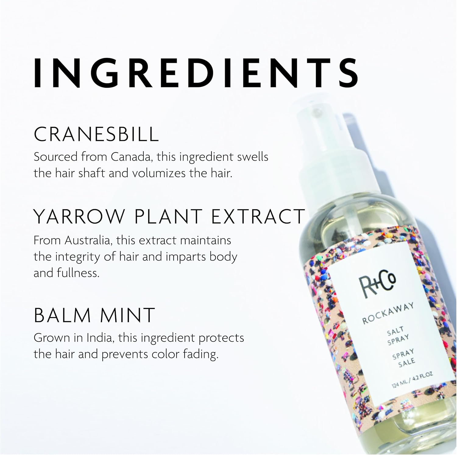 R+Co Rockaway Salt Spray, 118Ml image number 2