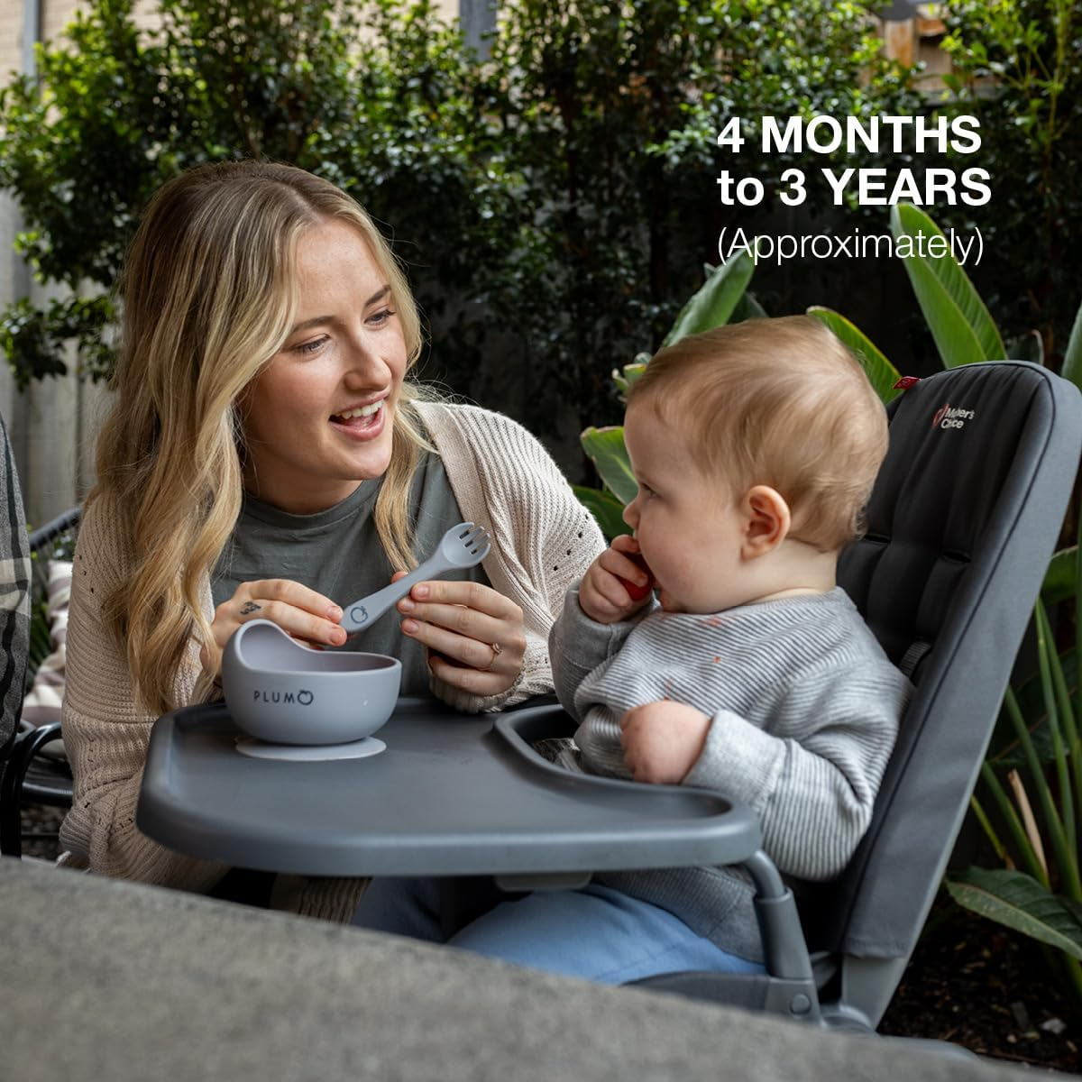 Mother&rsquo;S Choice Acacia Highchair: Ultra-Lightweight, Space-Saving, Easy-To-Clean, Foldable Highchair for Babies and Toddlers, 4 Months to 3 Years/ 15Kg image number 6