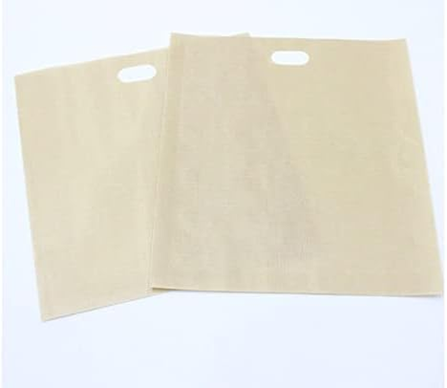 5 Pcs Toastie Pocket Bag Non-Stick Reusable Toaster Sandwich Bags Pouch (5, 16 * 16.5 Cm) image number 2