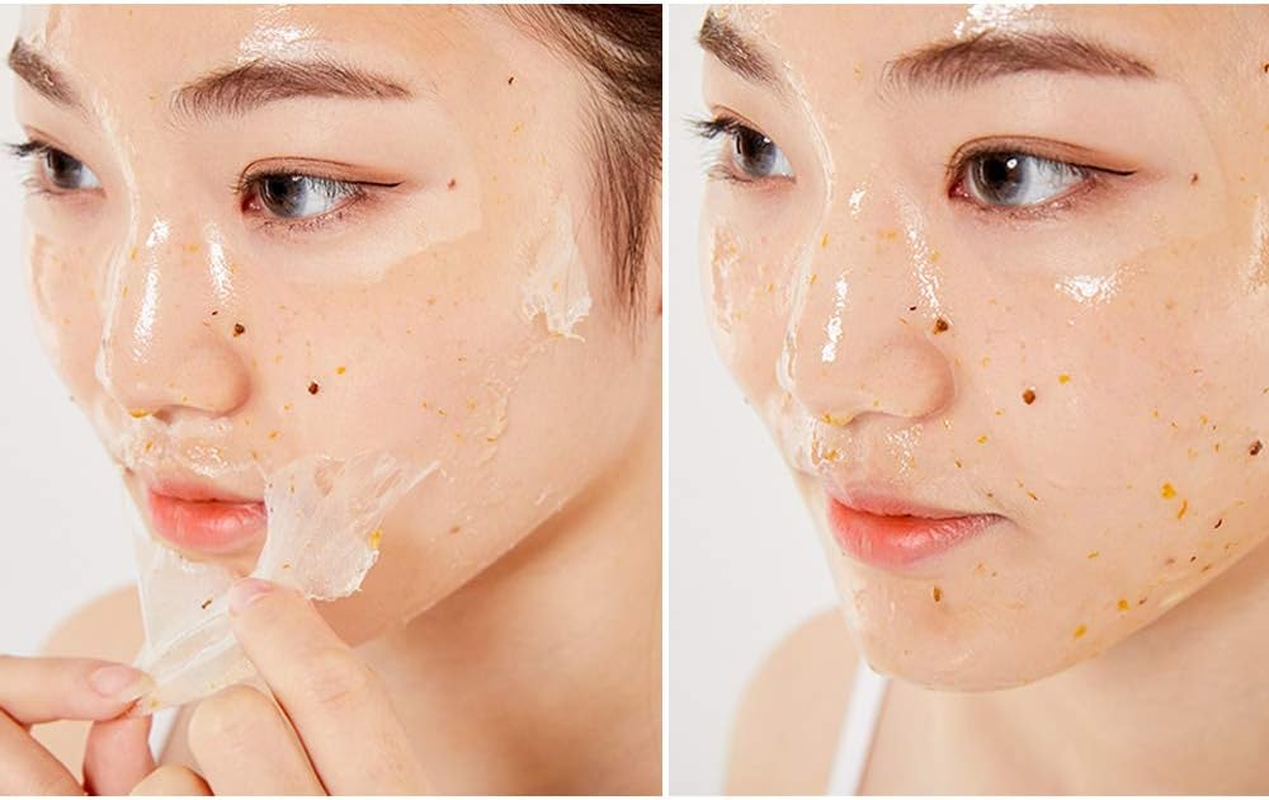 [APRILSKIN] REAL CALENDULA PEEL off PACK + FREE Sample Kit (BTTN Blue Line) image number 1