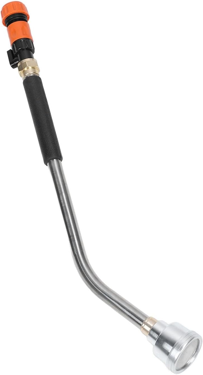 Garden Hose Watering Wand Long Nozzle Sprayer for Plants and Lawn, Easy Press Switch, for Garden Accessory (60CM) image number 4