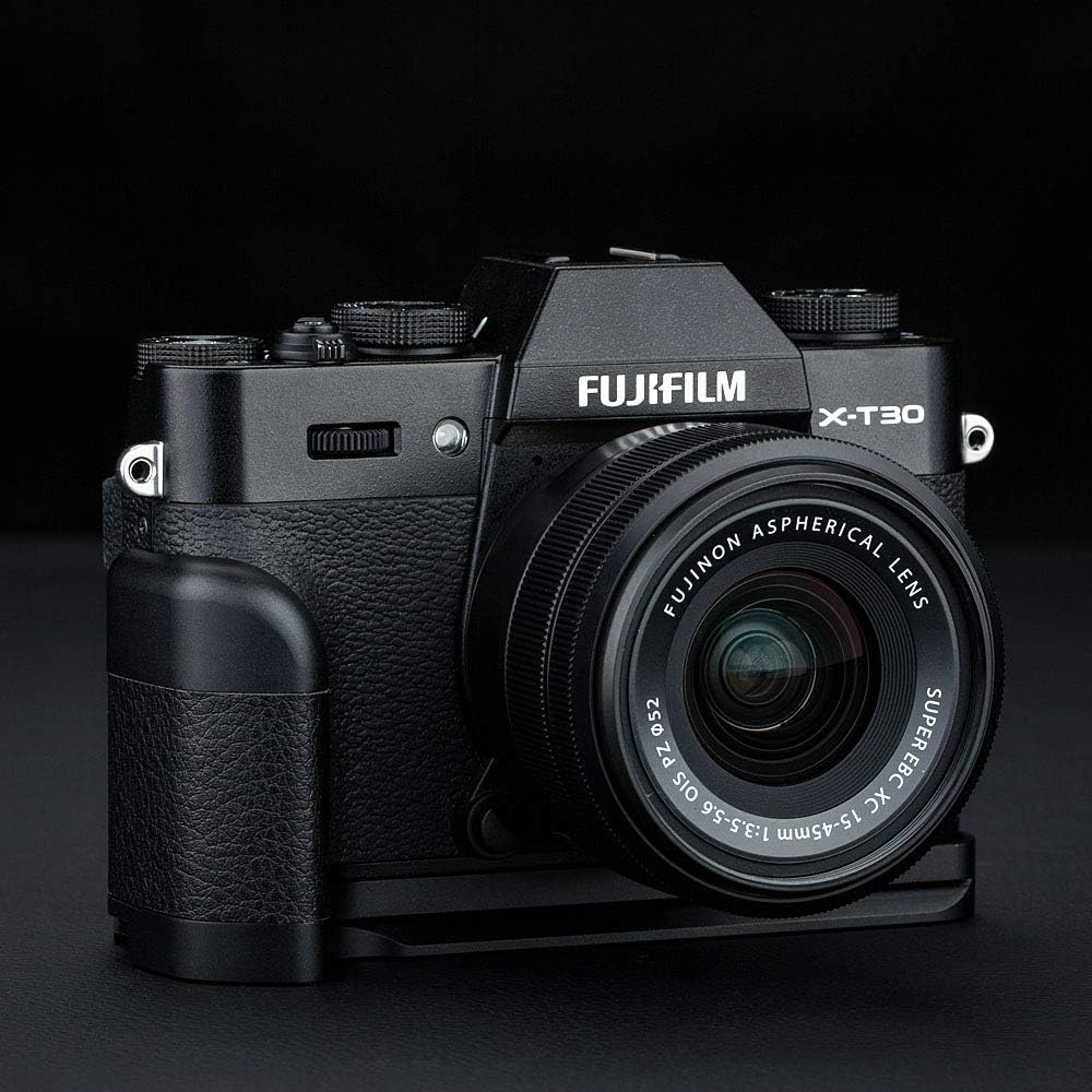 JJC Metal Hand Grip Quick Release Plate L Bracket Holder for Fujifilm X-T30II X-T30 X-T20 X-T10 Replaces Fuji MHG-XT10 Handgrip - [2019 September New & Improved Version] image number 4