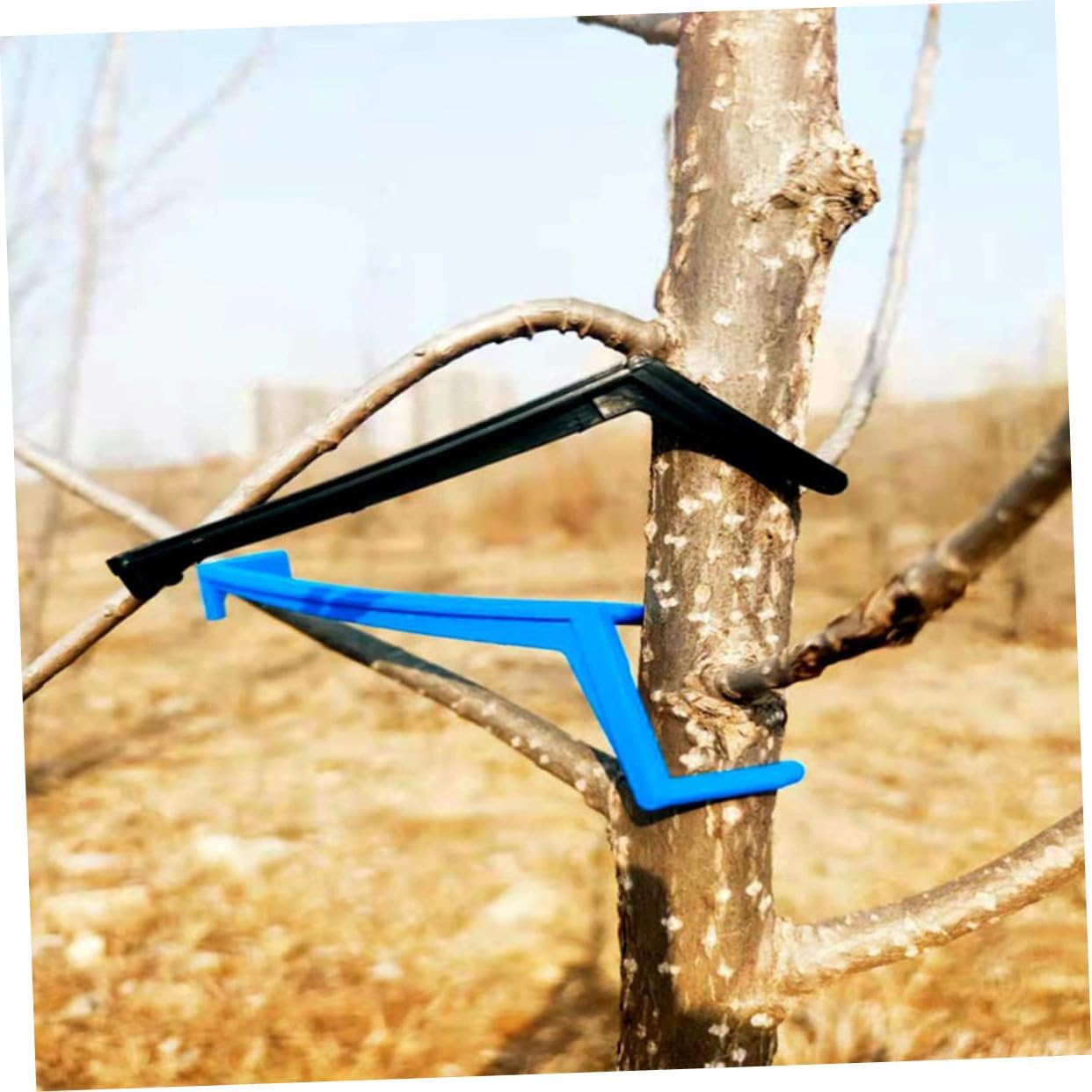 HOMSFOU 100Pcs Branch Puller Fruit Trees Support Limb Spreaders for Training Trees Plants Gardening Tools image number 1