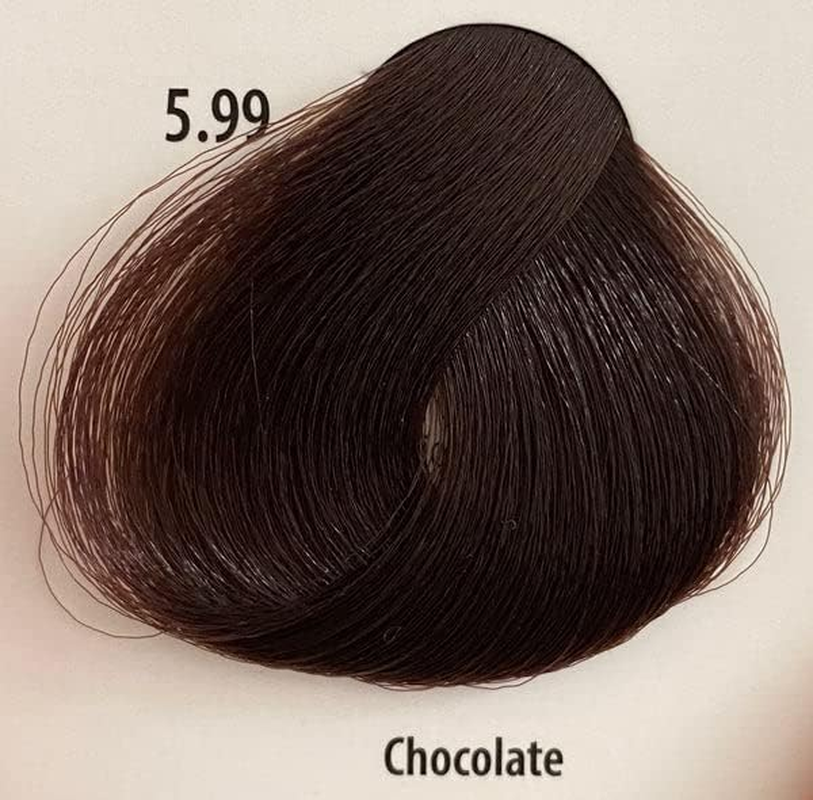 Cree Hair Color W/Keratin and Ceramides - 3.38 Fl Oz - 1 Pack Professional Coloring Cream (5.99-Chocolate) image number 1