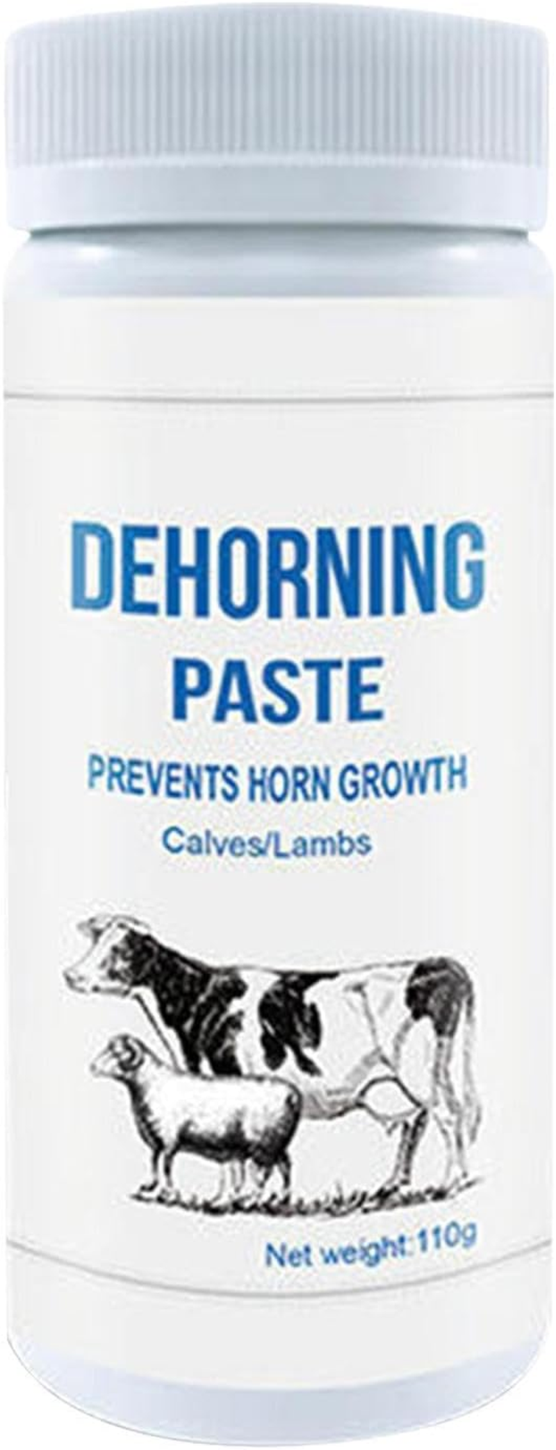 Cattle Dehorner, Cattle Dehorner Paste Dehorning Cream, Calf Cow Solution Horn Removal Paste,Supplies Dehorner Paste for Cows, Natural Quick Dehorning Supplies for Goats Cattle Sheep and Other Animals image number 4