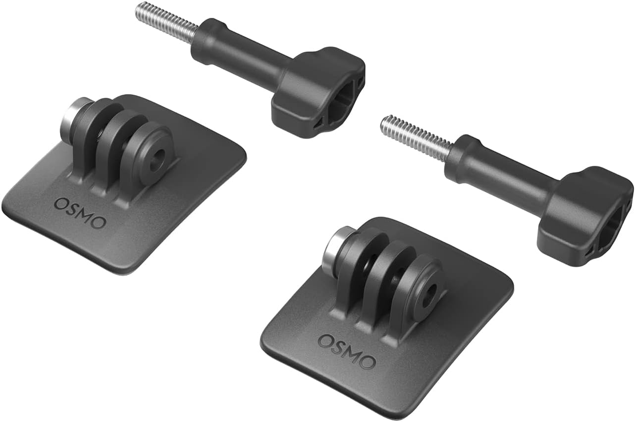 DJI Osmo Action Curved Adhesive Base Kit, Compatible with Osmo Nano, Osmo Action 6, Osmo Action 5 Pro, Osmo Action 4, Osmo Action 3, DJI Action 2, Osmo 360