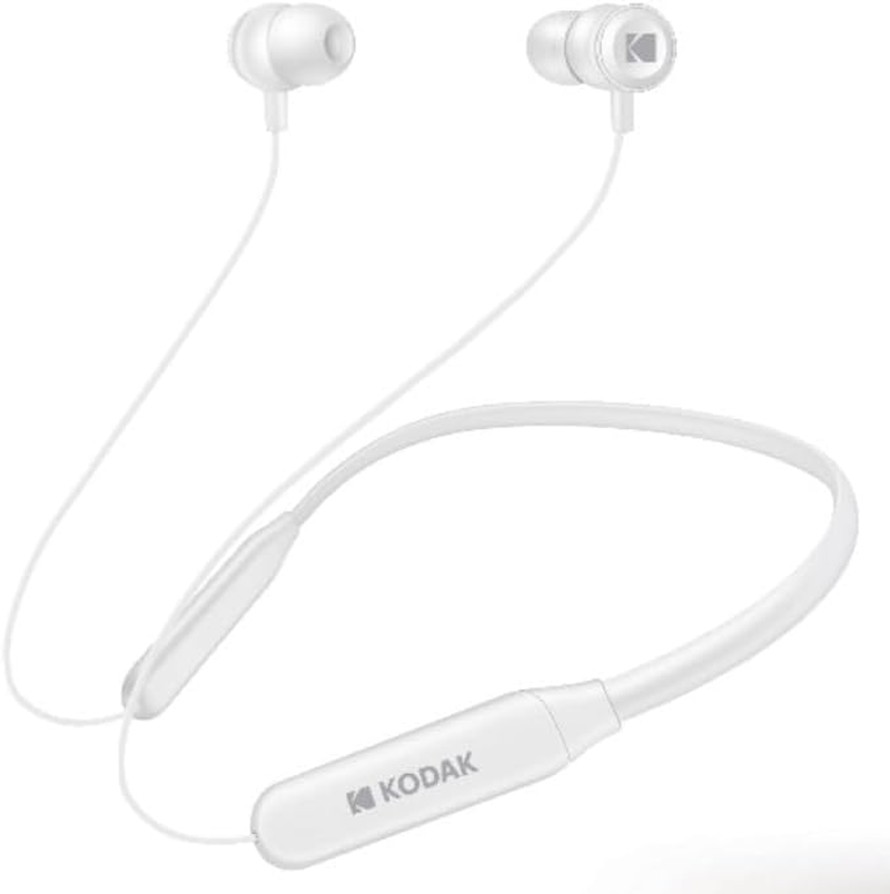 Levitantes Wireless Sports Headphones White Bluetooth Connection Powerful Sound Ergonomic Design Ideal for Training and Listening to Music image number 1