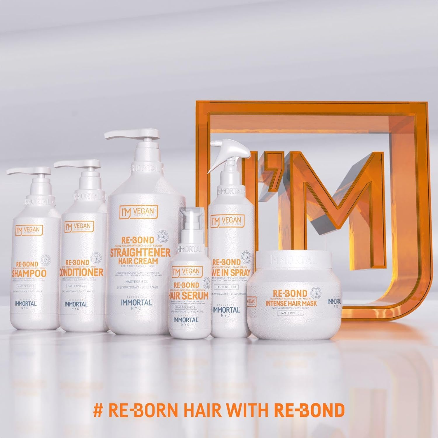 Immortal NYC I M Vegan Re-Bond Intense Hair Mask 250Ml image number 6