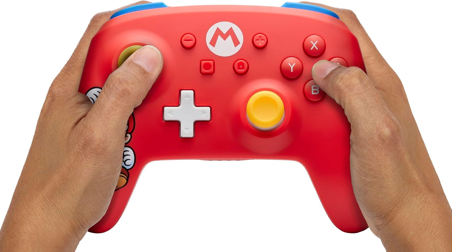 Powera Wireless Controller for Nintendo Switch, Mario Joy image number 3
