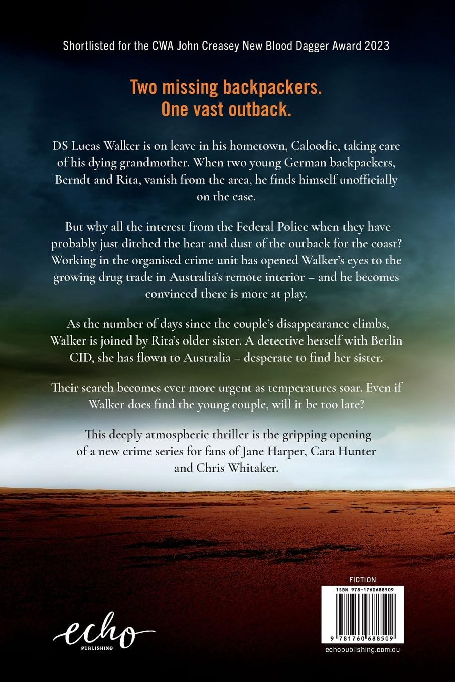 Outback: the Number One International Bestseller