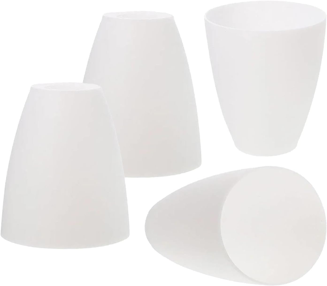 4Pcs Pendant Lamp Shade, Chandelier Cover, Light Fixture Shade, Light Bulb Cover, Hanging Lamp Cover for Bedroom, Dining Room image number 2