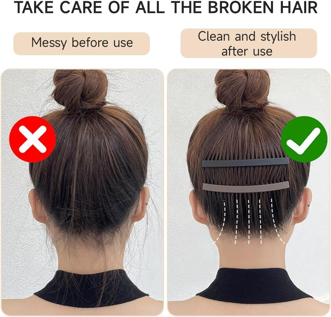 ZEPIQOR Pack of 12 Hair Combs for Clips, French Side Combs, Plastic Side Hair Twine Decorative Comb with Teeth, Hair Combs, Hair Clips, Accessories for Women, Bridal, Wedding Veil, Girls image number 5