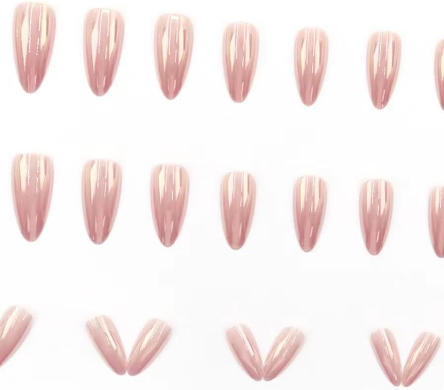 Sandanfine Pressing Style Fake Nails, Reusable Fake Nails, Fake Nails, Minimalist Fake Nails, Fashionable Fake Nails, with Press on Nail Adhesive10