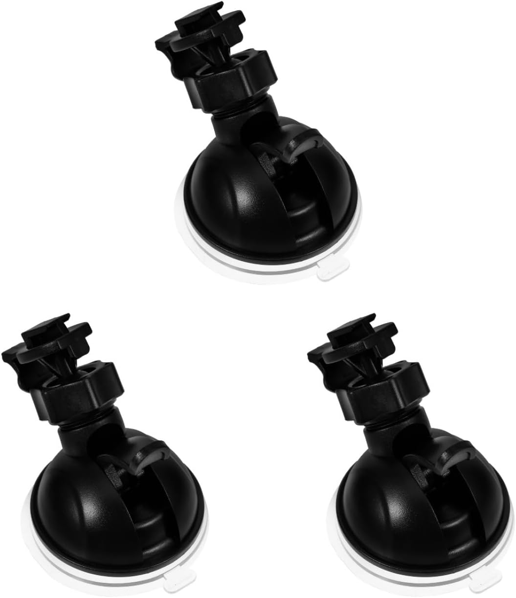 Gatuida 4Pcs Dash Cam Mount Holder Suction Cup Camera Mount Car Dash Cam Holder Screw Thread for Car Camera for Dashboard Placement