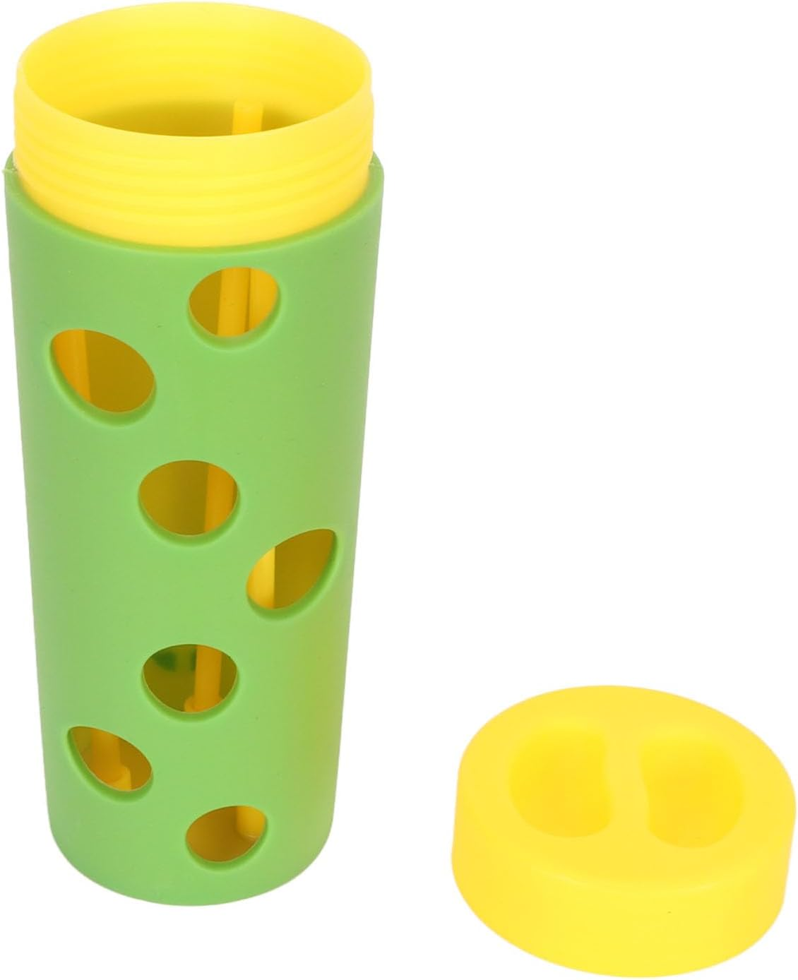 Chicken Treat Roller, Plastic Bite Resistant Chicken Feeder Toy Slow Feeding Chicken Treat Dispenser Interesting Safe Chicken Treat Feeder Toy for Hens Chicken Goose Duck Poultry image number 4