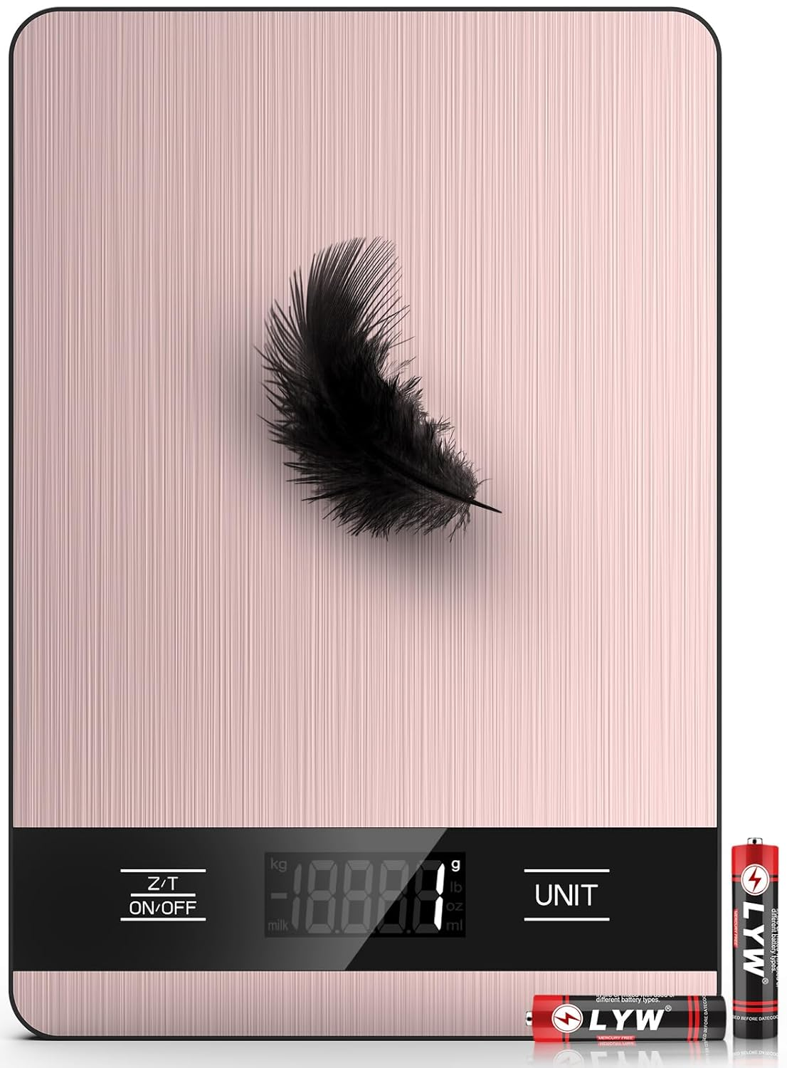 Mik-Nana Food Scale for Kitchen (Pink)