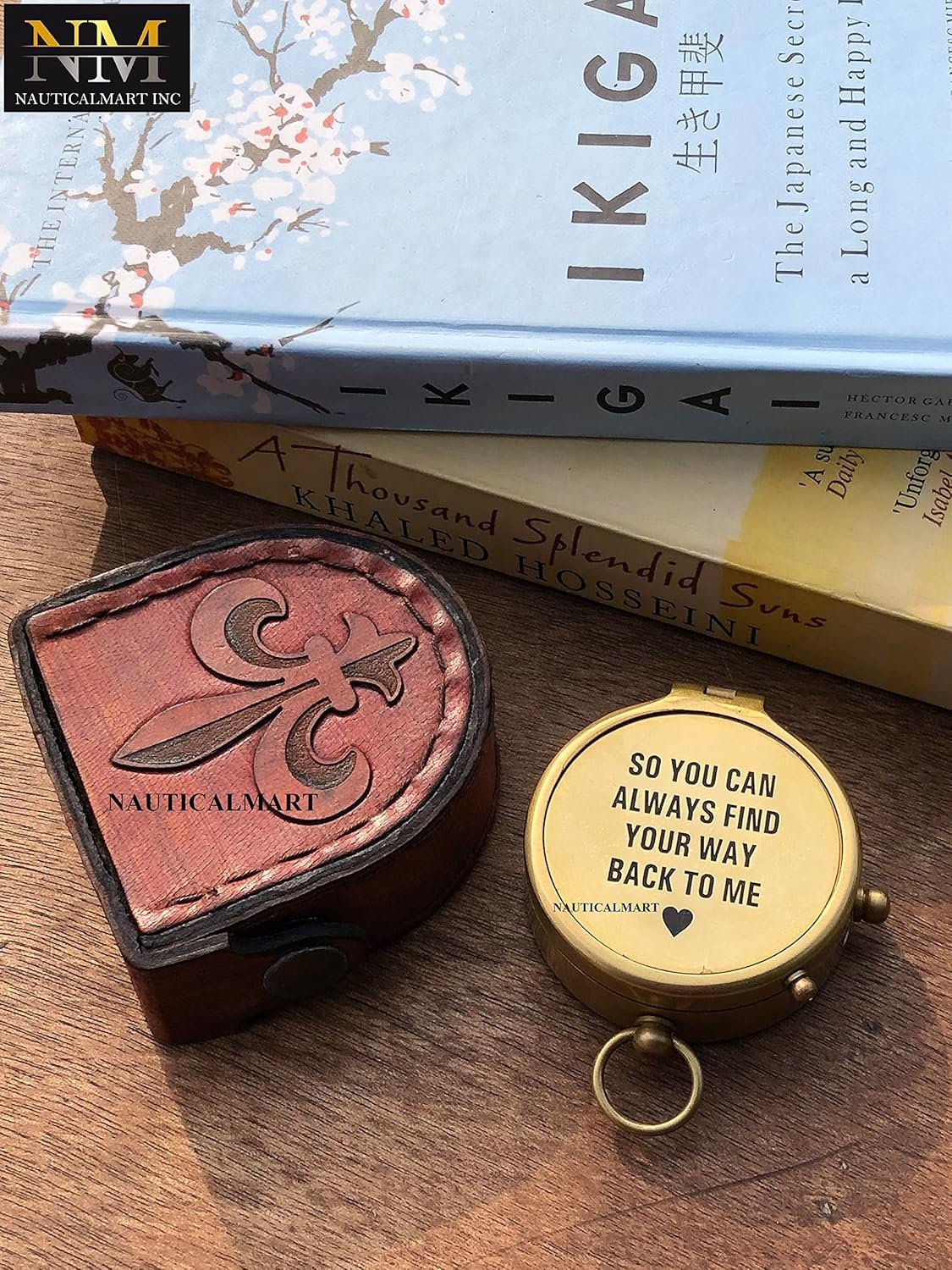 Camping Compass Engraved with &ldquo;So You Can Always Find Your Way Back Home&rdquo;, Gift Compass for Christmas, Birthday, Anniversary, Black Friday, New Year, Occasional image number 4