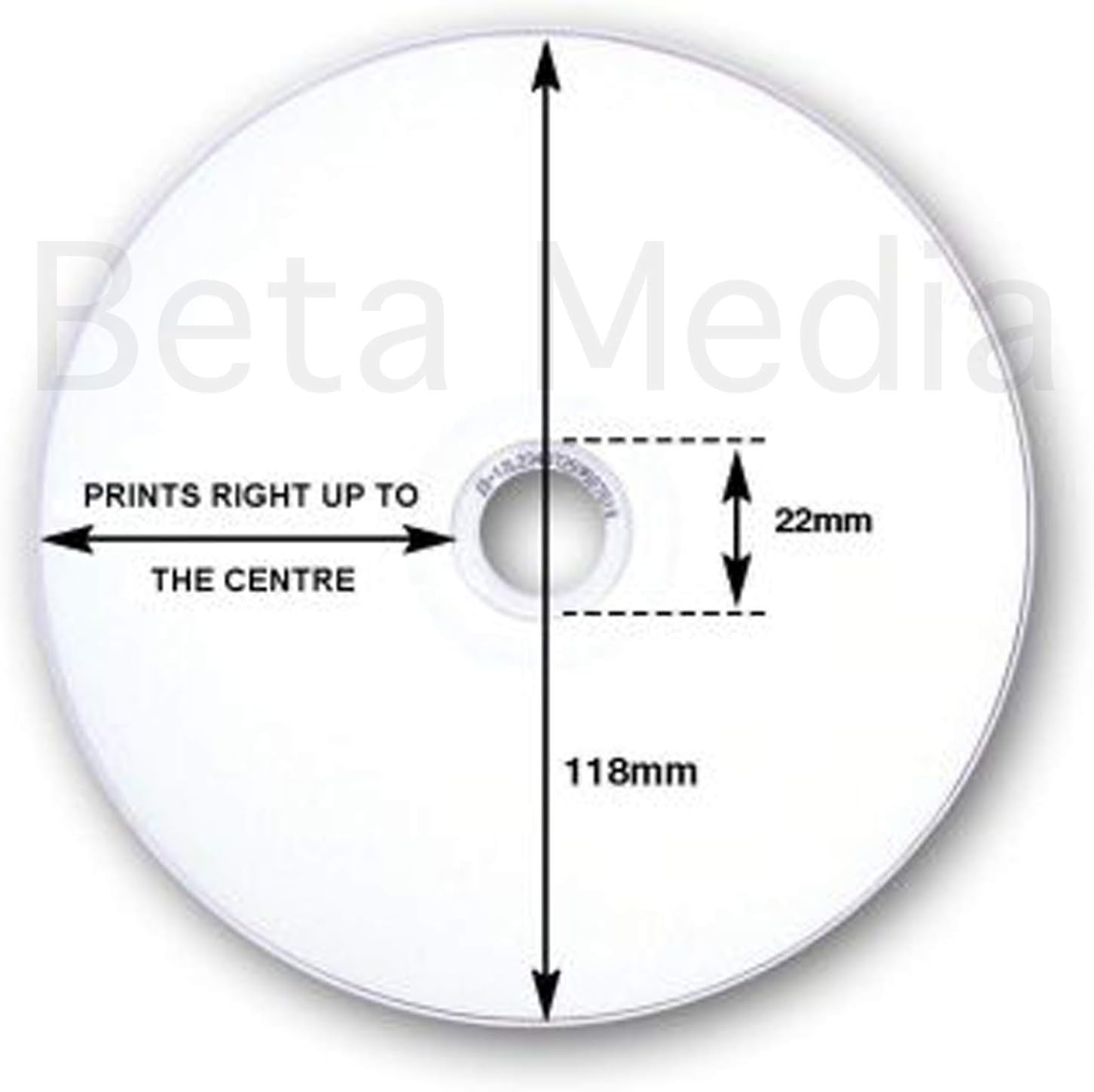 50 Ritek Blu Ray BD-R 12X 25GB 50 Disc Spindle