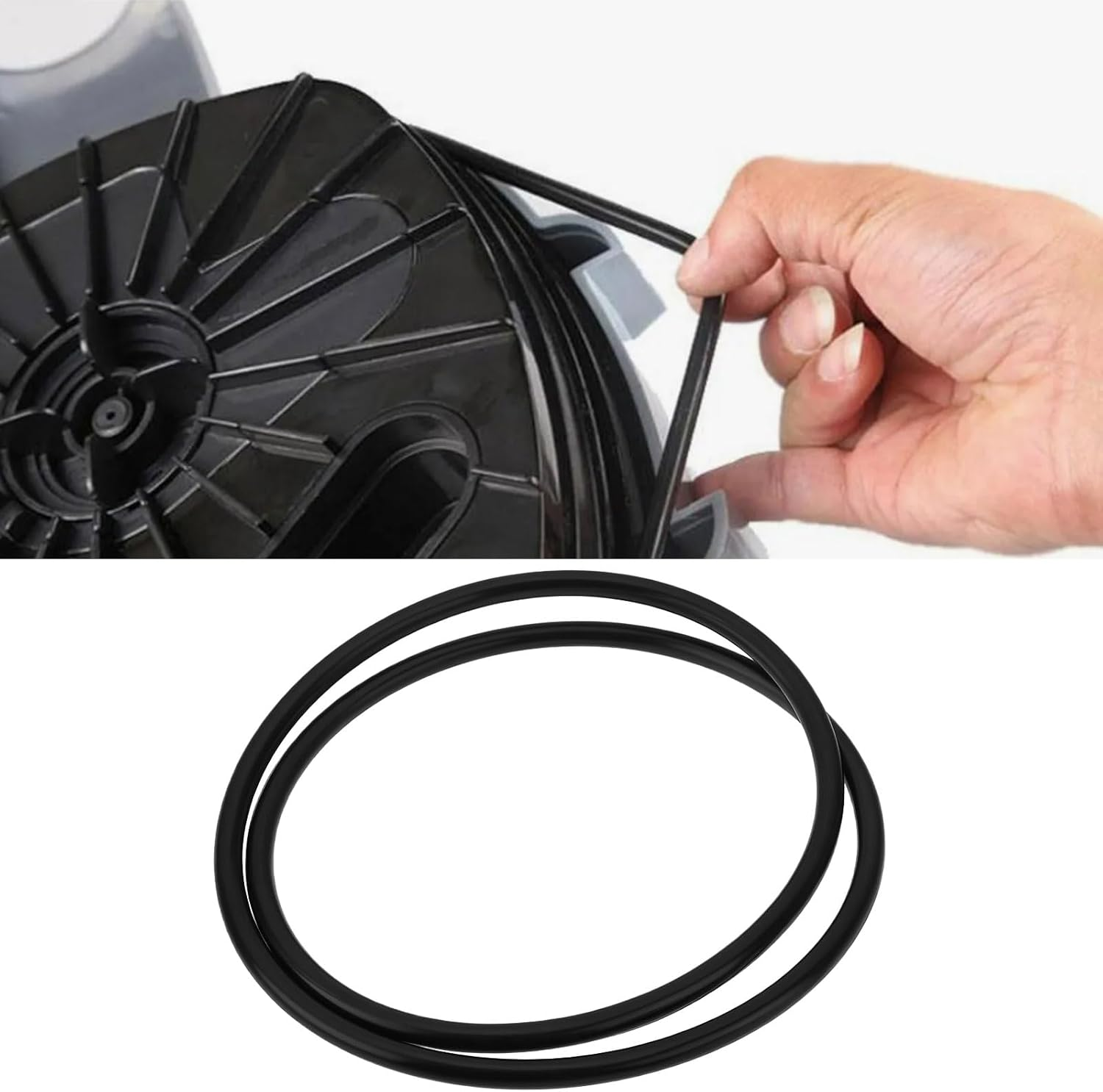 2Pcs O-Ring Inner Diameter 218Mm X Wire Diameter 5.3Mm Replacement Seal Oring Compatible with Sunsun Canister Filter HW303A HW303B image number 6