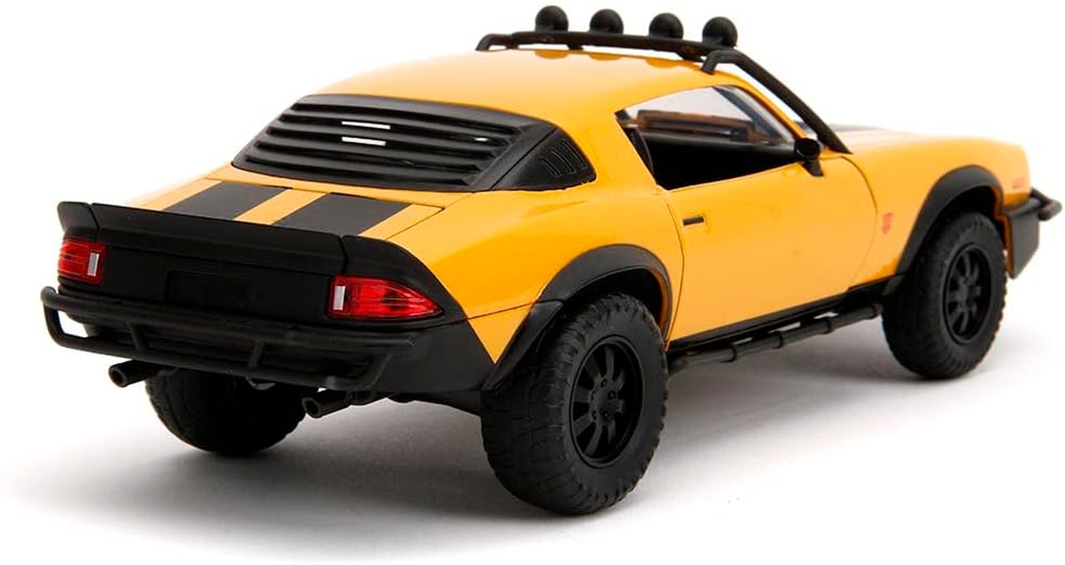 Jada Toys Transformers: Rise of the Beasts 1977 Chevrolet Camaro 1:24 Scale Vehicle Vehicle Toy image number 5