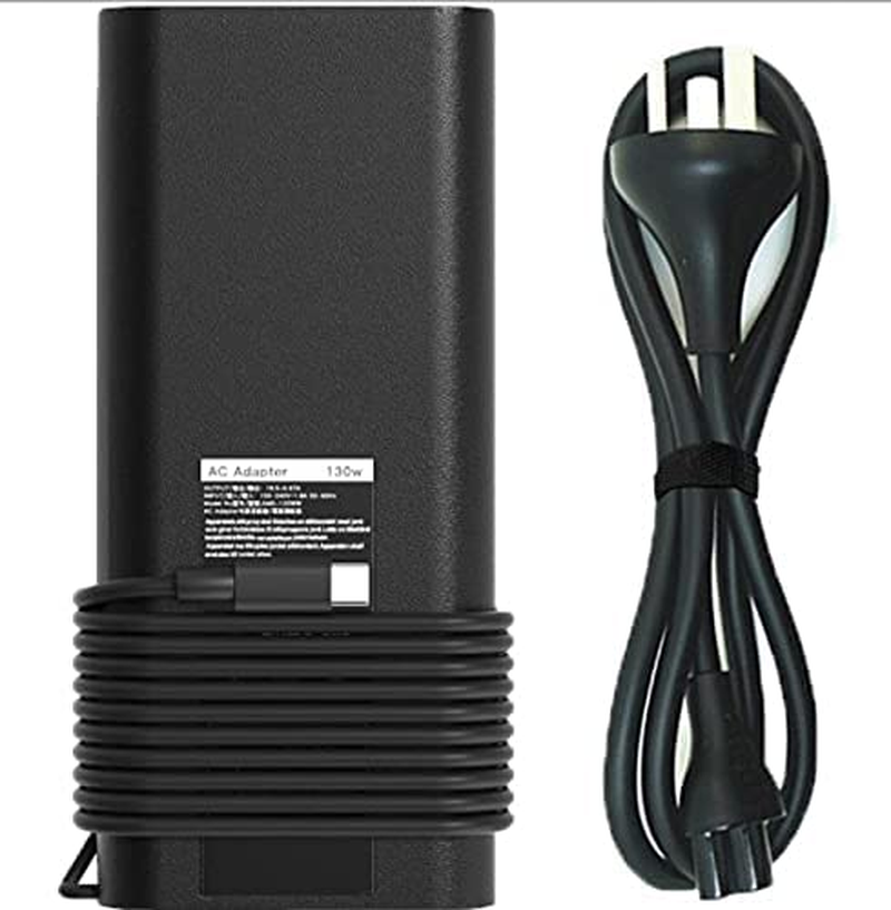 130W USB C Charger, 20V 6.5A 130W USB Type C Power Adapter, Compatible with Dell XPS 15 XPS 9570, XPS 9575, Lenovo, Asus ROG Gaming Laptop and More, P/N 0K00F5 HA130PM170 image number 3