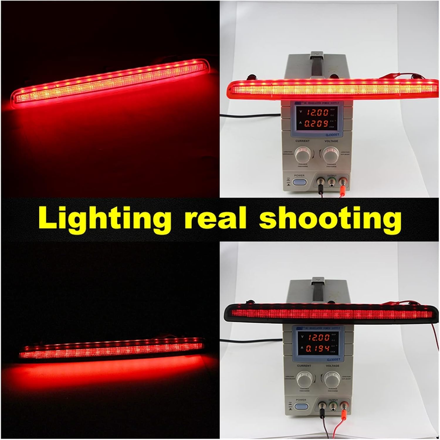 VOFIXE 1 PCS Light 3RD Third Brake Light Level Rear High Mount Stop Lamp, For, for VW, Transporter, For, for Multivan, CARAVELLE T5 2003 2004-2015 Automotive Brake Taillight(1Pcs LED Red Lens) image number 5