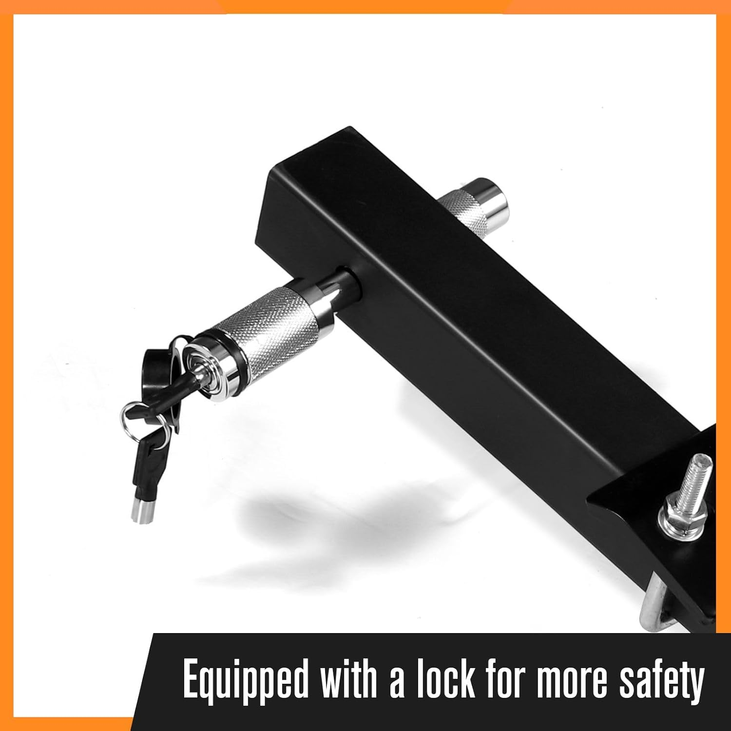 2 Ebike Rack for Car Rear Mountain Bicycle Carrier Mount Stand Storage Holder Platform 2 Inch Foldable Tilt with Lock