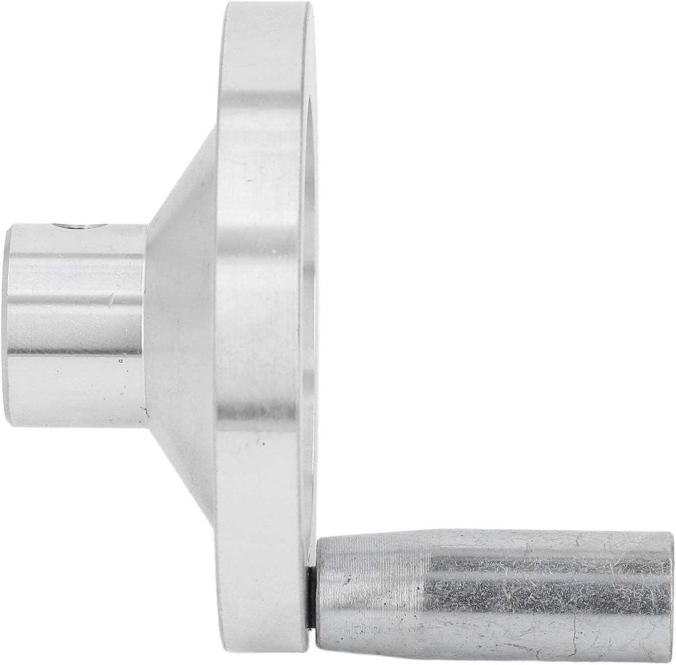 Revolving Handle Handwheel, CNC Aluminum Alloy for Mini Lathe, Chamfered Hole Design Easy Axle Installation on CJ0618A 7X12 image number 6