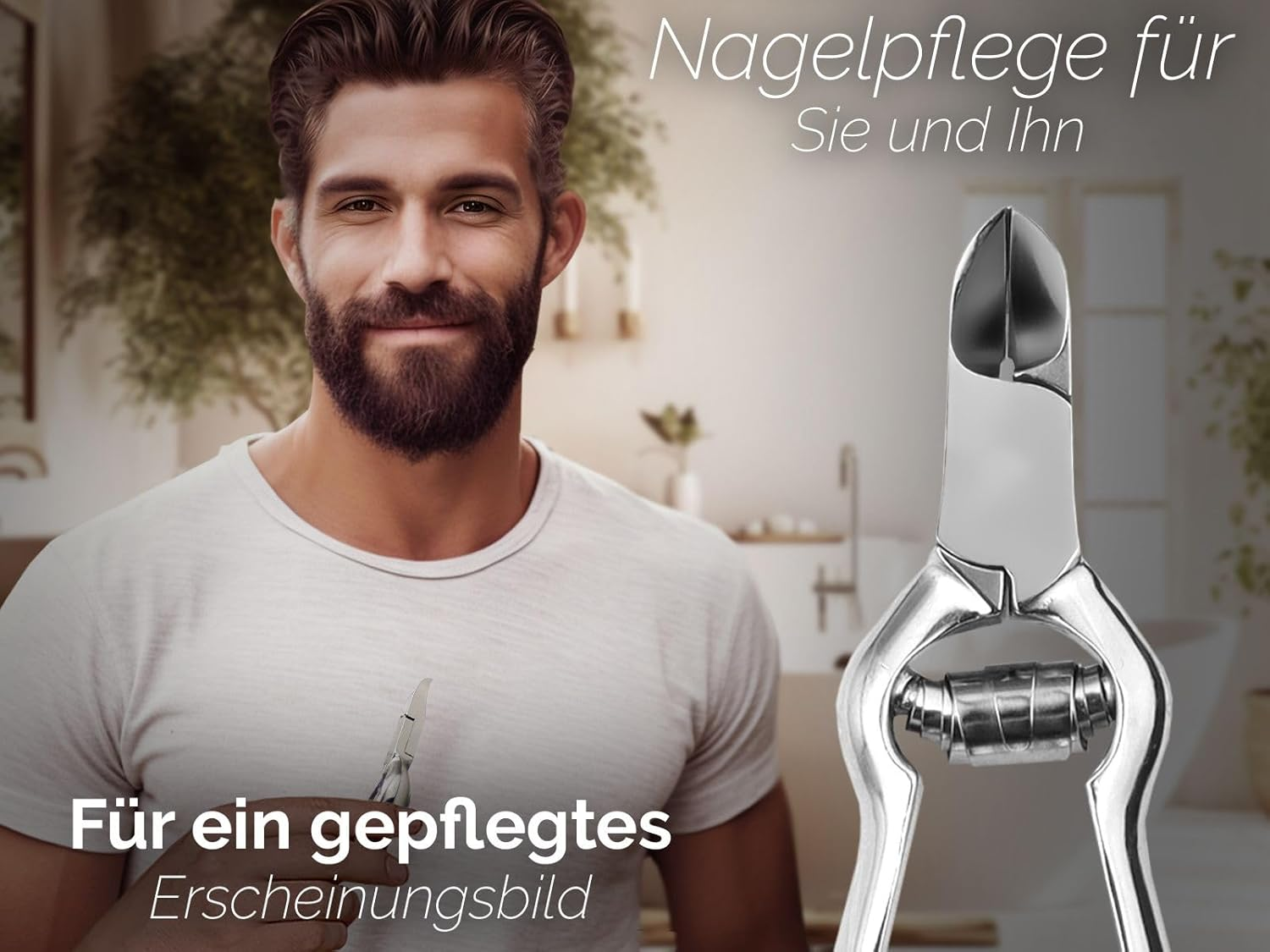 Solingen Nail Clippers for Strong Toenails Made in Germany Pedicure Nail Clippers Solinger Toenail Clippers with Buffer Spring 14 Cm for Toenails and Fingernails image number 5