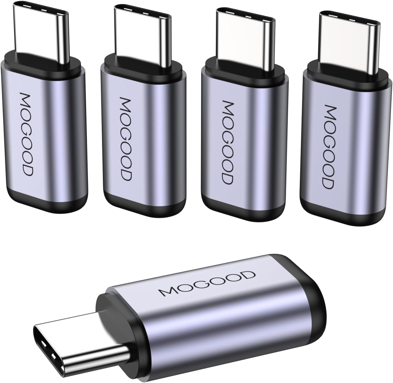 MOGOOD USB C Male to Female Adapter,Support 100W Fast Charging 40Gbps Data Transfer 8K@60Hz Video Output for Usb4,Thunderbolt 4/3,Laptop,Steam Dock,Switch,Tablet image number 1