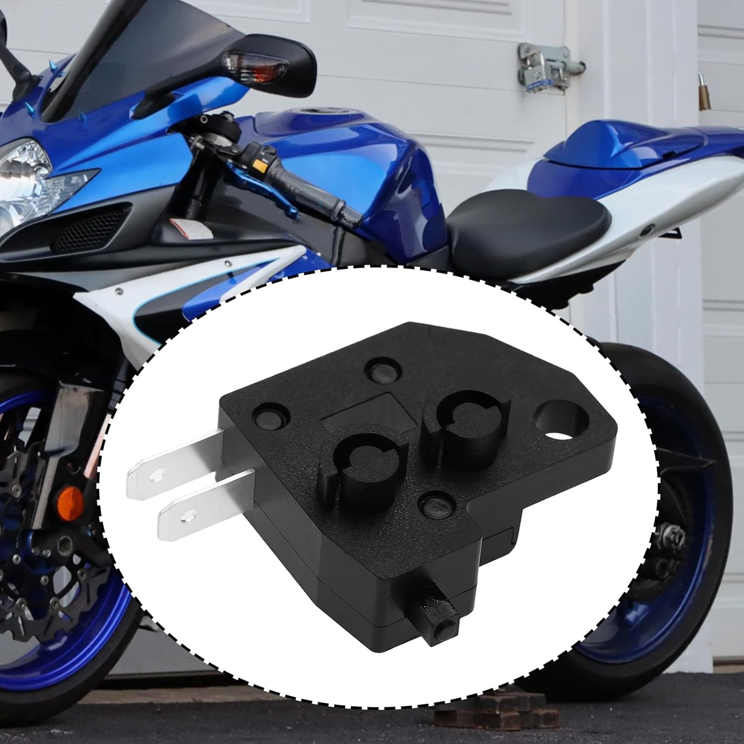 Emagtech Motorcycle Front Brake Light Switch 4070011-412 Compatible with Suzuki GSX-R 600 U3 K6