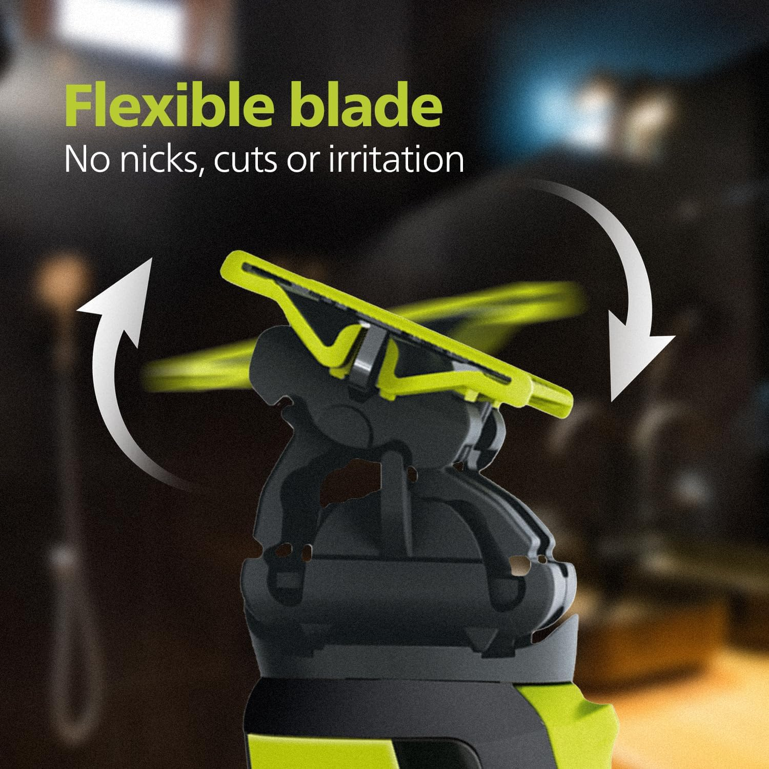 Philips Oneblade Replaceable Blade Pack of 2 Replaceable Blades, Qp220/51 (Lime) image number 5