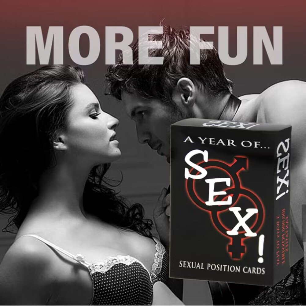 Couples Sex Games for Sexual Position Cards Game Couples Bedroom Battle Card Illustrated with Pictures, 54 Sex Cards for Date Night with Your Partner image number 4