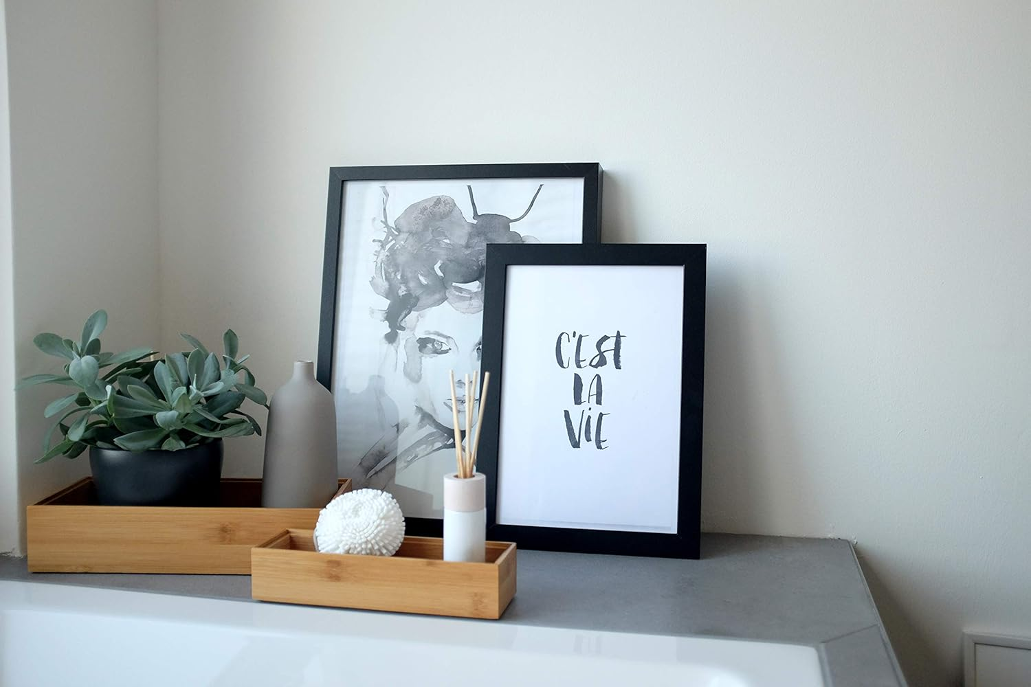 Zeller Storage Box Bamboo 23X7,5X5Cm, Wood, Multi-Colour