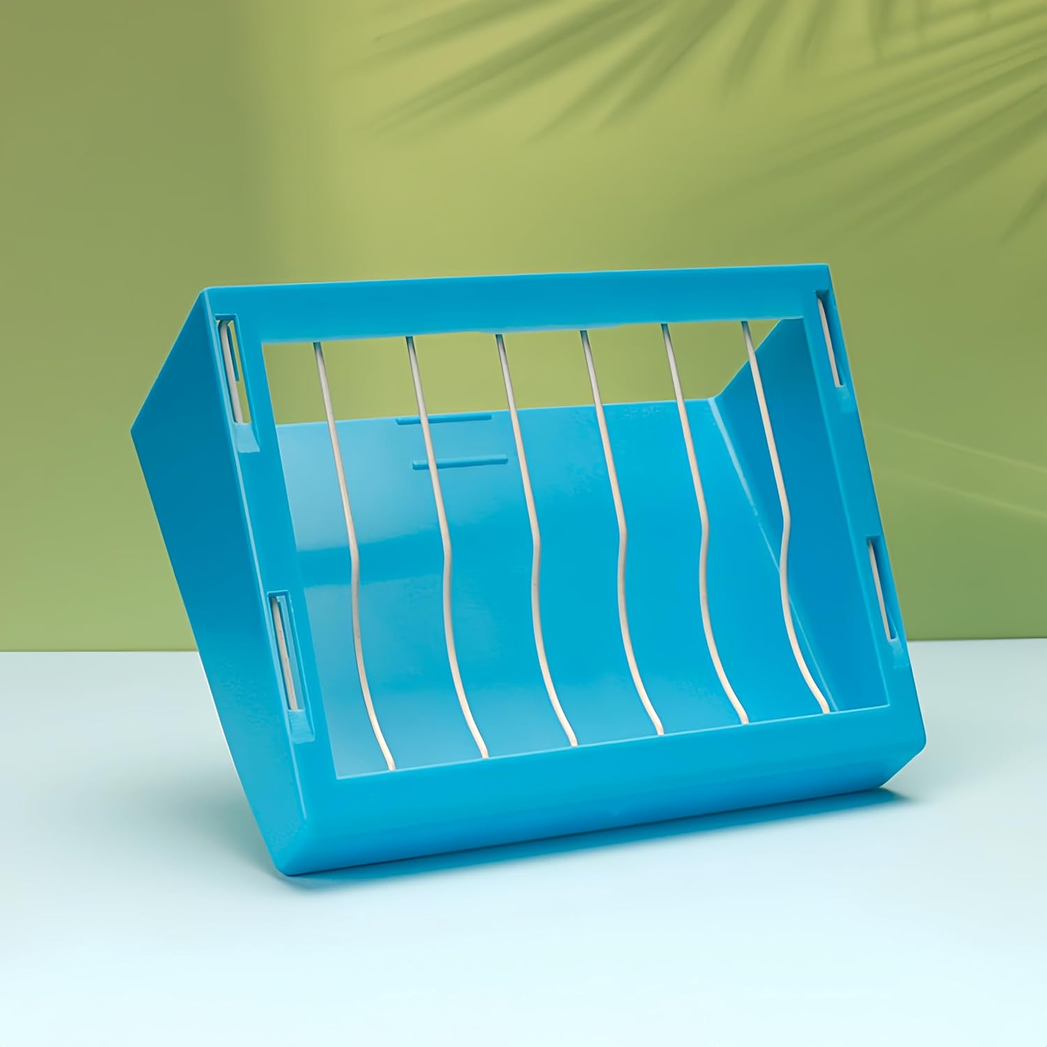 Rabbit Feeder, Hay Feeder for Cage, Hay Holder for Hanging Small Animals, Rabbits, Dwarf Rabbits, Guinea Pigs, Small Animals, Durable, Non-Toxic image number 2