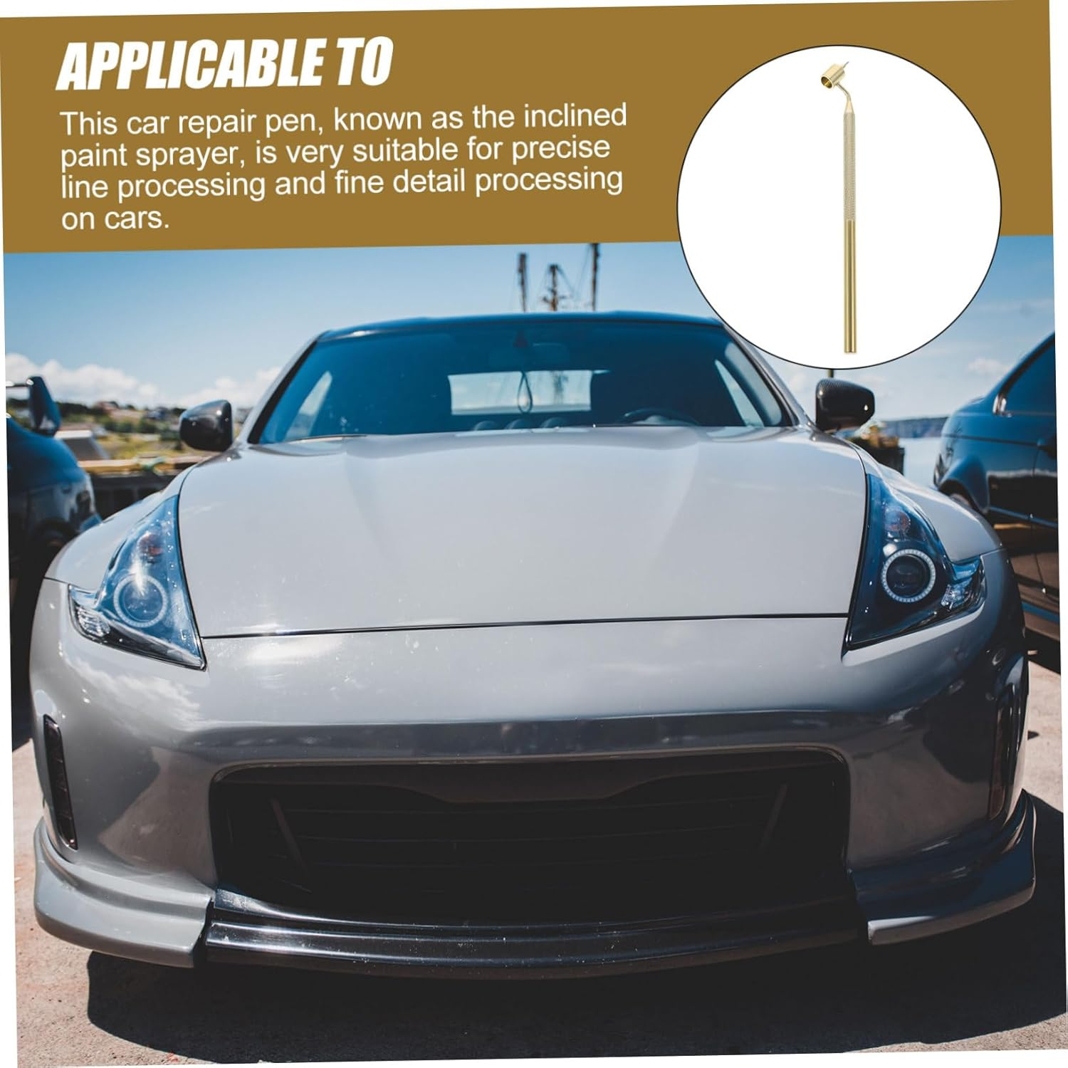 Car Scratch Repair Pen Automotive Paint Touch up Pen Fine Liner for Tire Detailing and Scratch Fixing image number 4