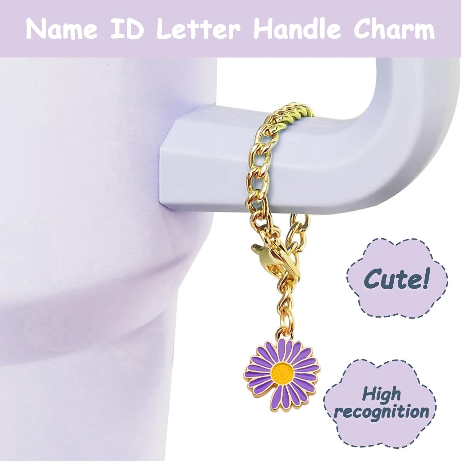 XIANGYUAN Stanley Cup Accessories Set,Including 2 Pcs 0.4In Straw Cover, 1 Silicone Spill-Proof Stopper Set of 3, 1 Cute Flower Handle Charm, 1 Silicone Boot Fits Stanley 40&30 Oz Tumbler image number 3