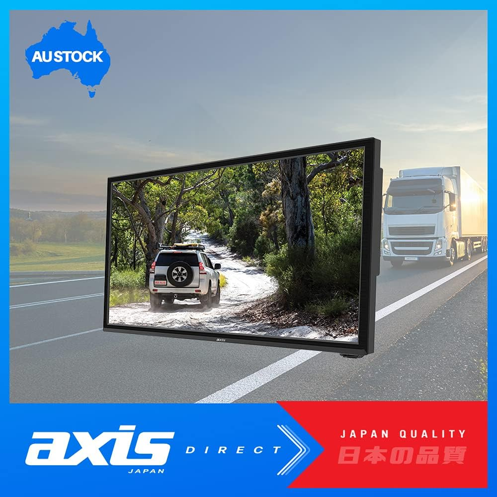 AXIS - AX1924BT 24&rdquo;/60CM 12/24V HD LED DVD/TV with PVR & Bluetooth