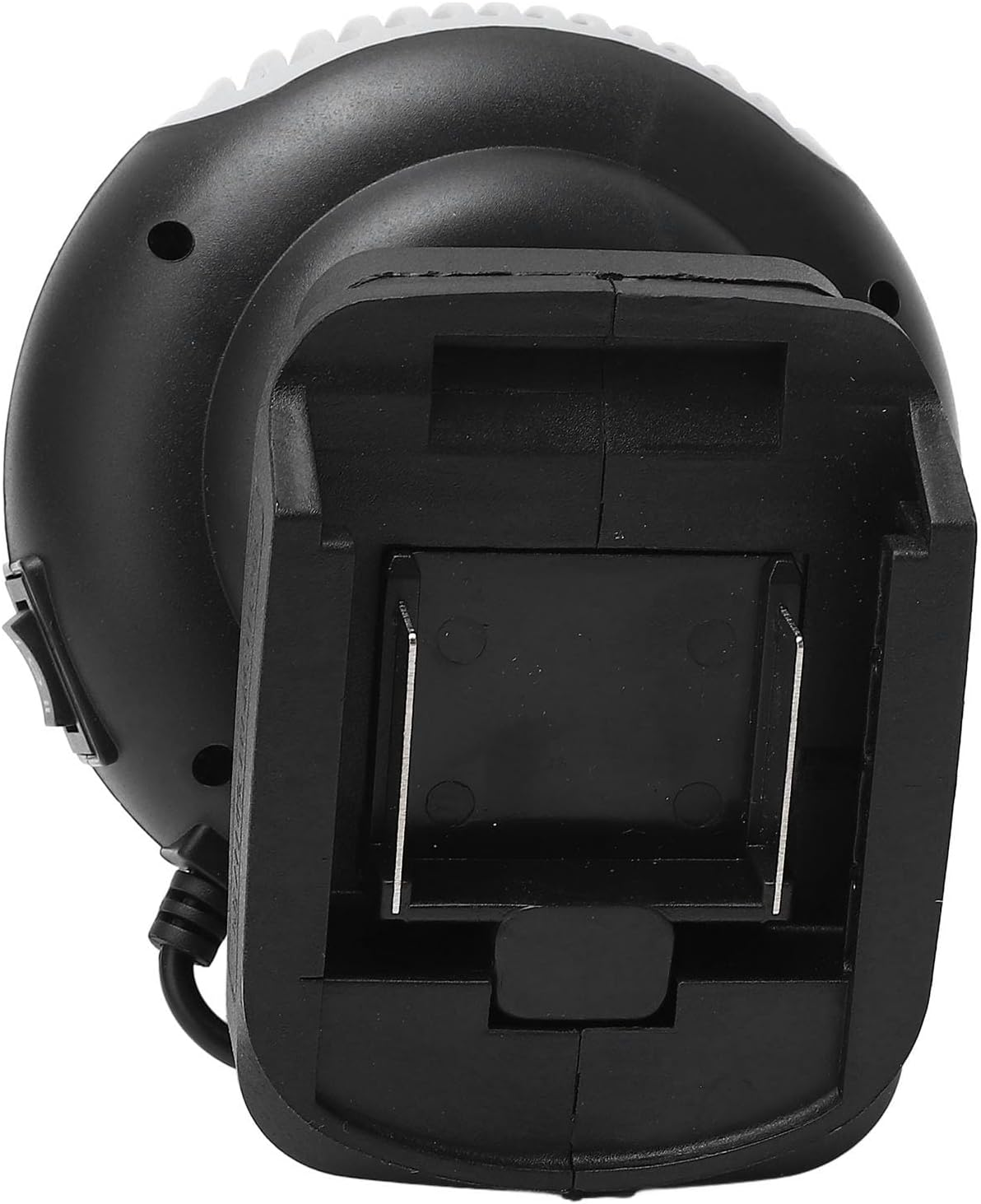 Portable Compact Worksite Space Heater, Battery Powered Electric Heater Fan with 2 Temperature Settings, for BL1815 BL1820 BL1530 BL1840 BL1850 BL1860 image number 5