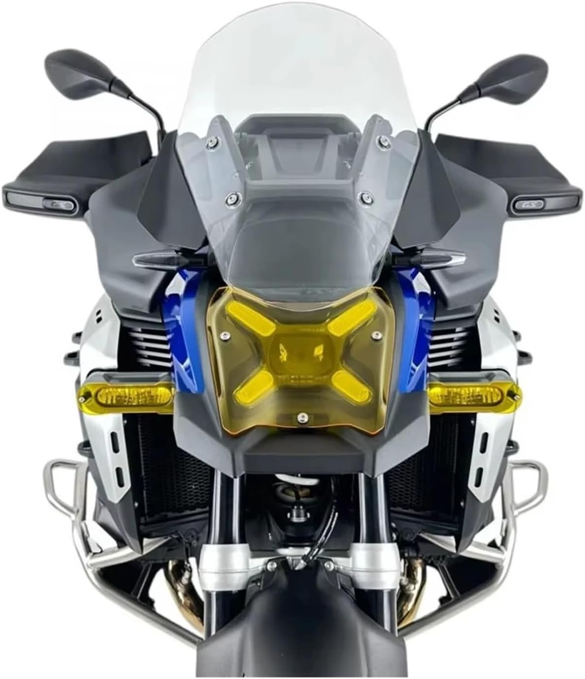 Jiningxinxin Motorcycle Headlight Protective Cover Compatible with R1300GS Adv Adventure LIGHTHOUSE Protection(Light Gray) image number 3