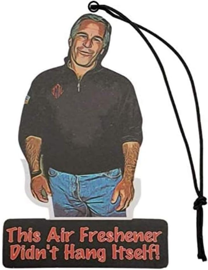 Jeffrey Epstein Air Freshener (2 Pack)
