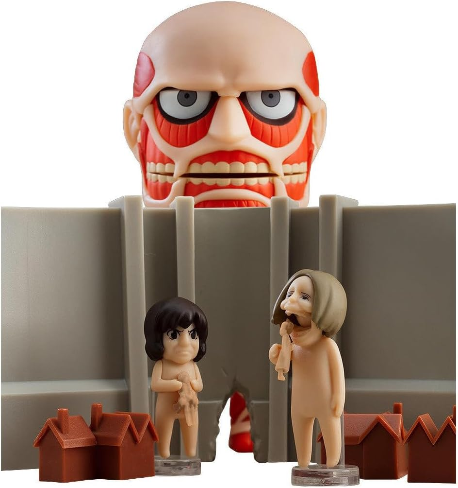 Good Smile Company Attack on Titan Colossal Titan Nendoroid Action Figure Renewal Set image number 6
