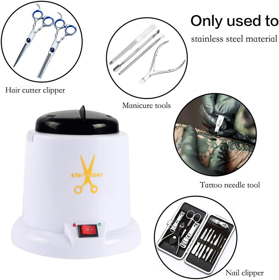 Nail Sterilizer Sterilizer High Temperature Metal Tattoo Art Pliers Tool Cleaning Pot for Nail Salon, Pliers, Cleaning Machine, Scissors image number 3